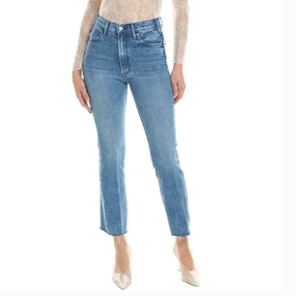 NWT MOTHER Denim The Hustler Far From Over Ankle Fray Jean size 33 - Picture 1 of 16
